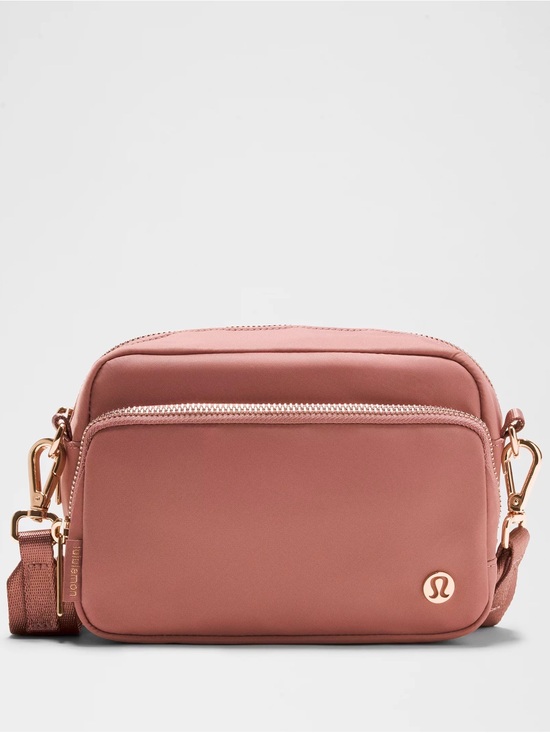 lululemon athletica Handbags - lululemon athletica Everywhere Crossbody Bag 2L Metal Hardware in Dusty Rose